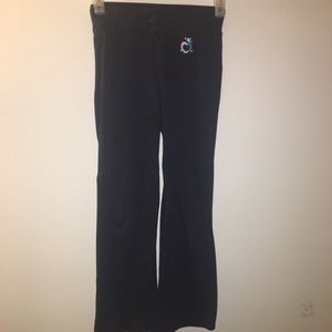 Navy blue sweatpants